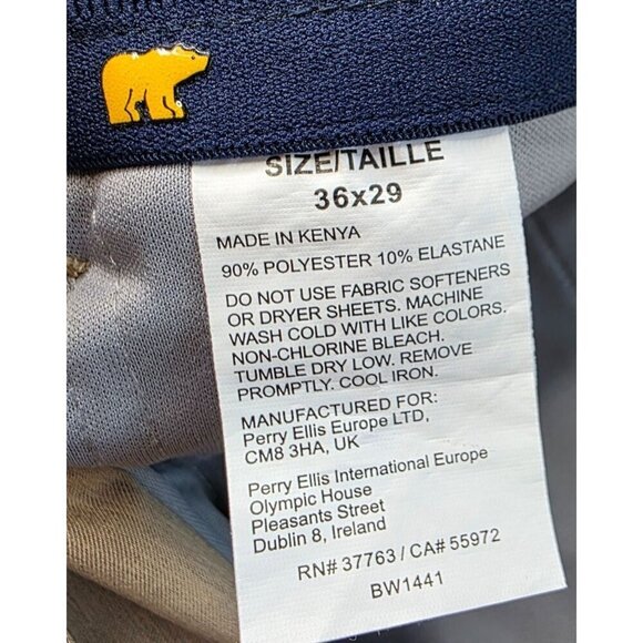 Jack Nicklaus Golden Bear Golf Polo Pants Mens 36x29 Tan, Beige - Picture 10 of 16